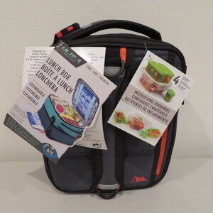 Ultra Arctic Zone Expandable Insulated Lunch Box Ice Walls Containers New w Tags